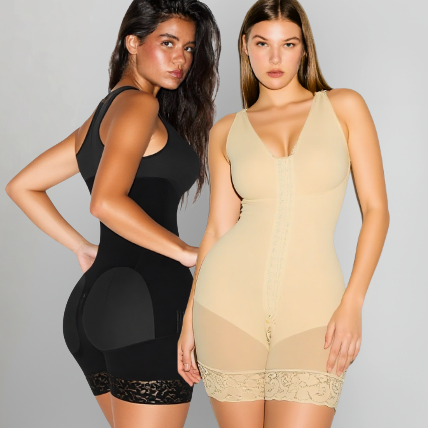 Top & Bottom One-Piece Faja