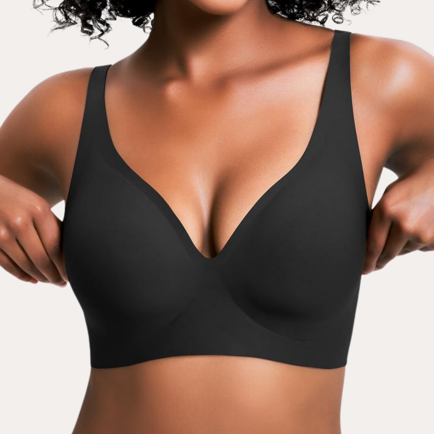 V-Neck Wireless Bra - Ultra Comfort & Lift