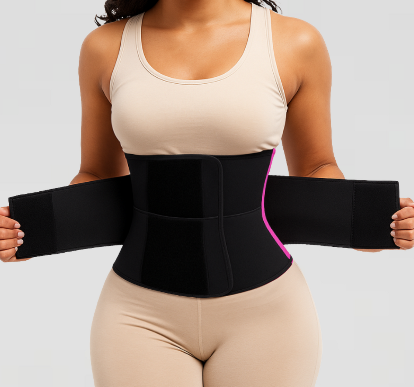 Waist Trainer Belt with Triple Wrap & Tummy Control