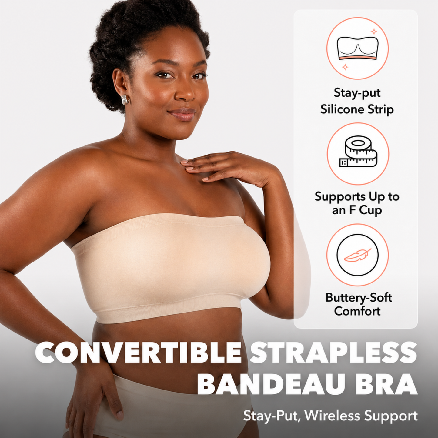 The Every-Outfit Convertible Strapless Bandeau Bra