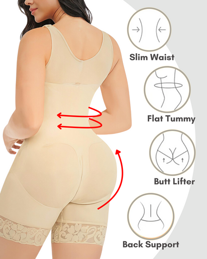 Top & Bottom One-Piece Faja