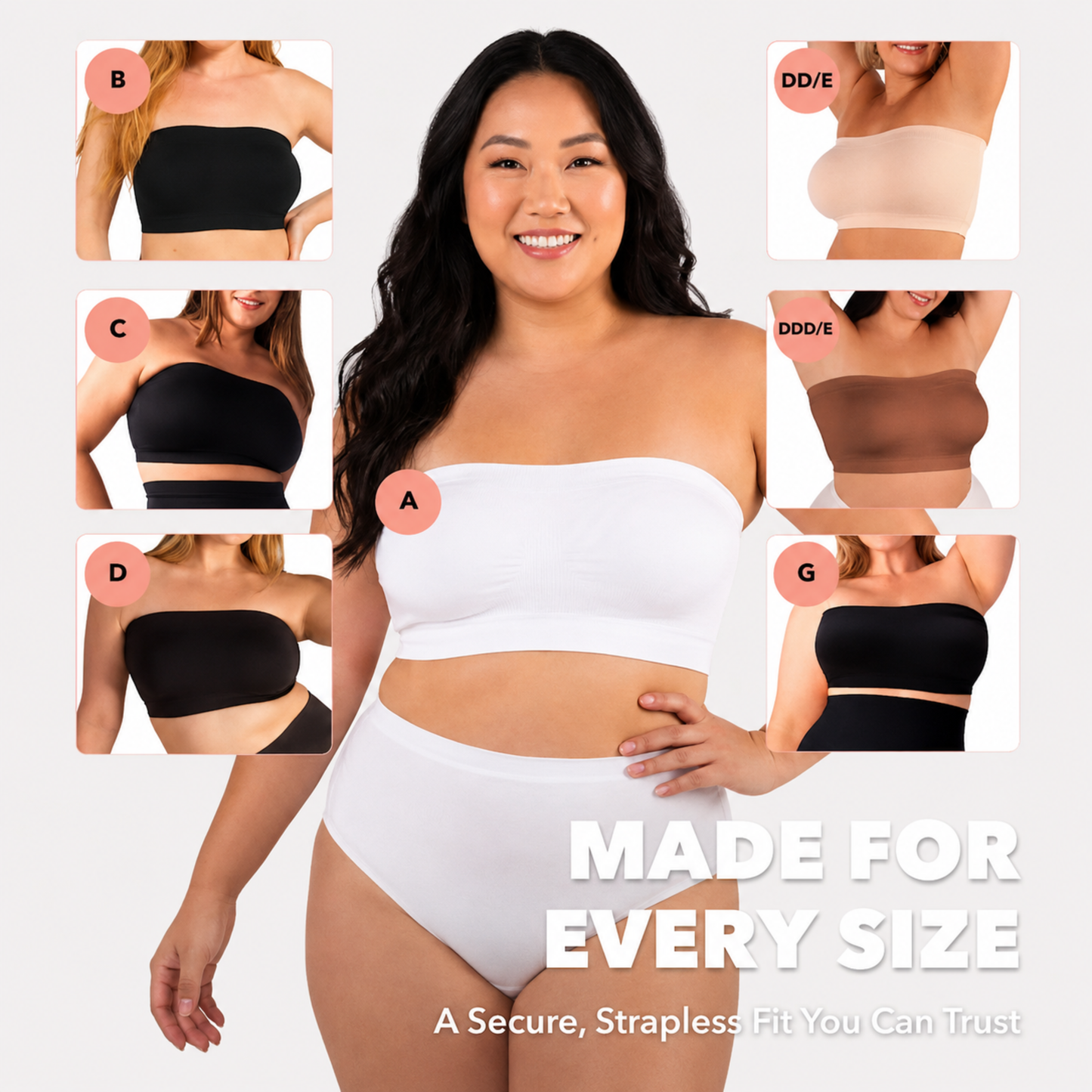 The Every-Outfit Convertible Strapless Bandeau Bra